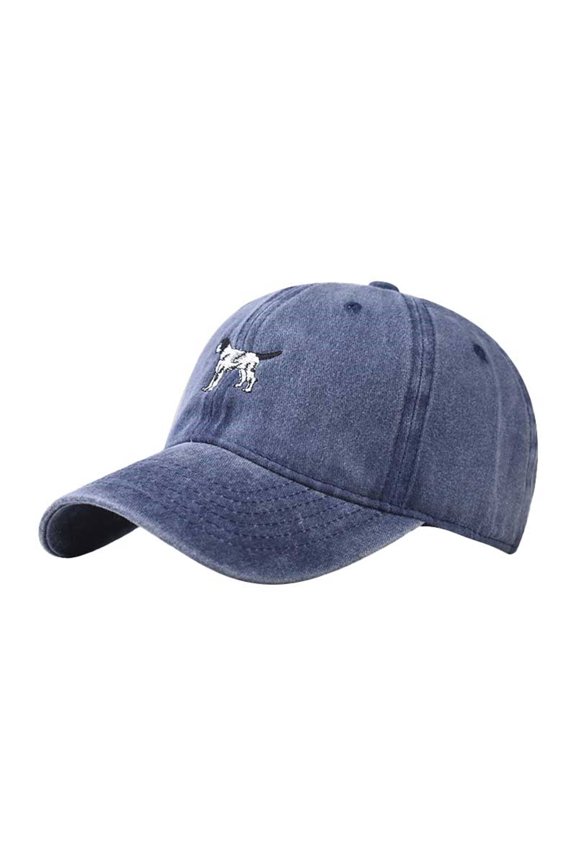 Foldable Lightweight Dad Hat for Casual Wear Garment Washed Low Profile Vintage Distressed Pigment Dyed Unisex Gifts for Birthday Solid Color Lightweight Unstructured Cap Navy