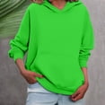 thumbnail image 1 of BODOAO Hoodies for Women Oversized Sweatshirts Fall Fashion Outfits 2025 Casual Sweaters Tops Fleece Cute Workout Sweatshirts Oversized Hoodies Fleece Sweatshirts Pullover Winter Clothes Green 4XL, 1 of 7