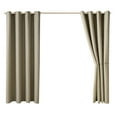 BODOAO Hot Sale！Outdoor Curtain Top Sunlight Blocking Window Drapes