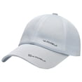 thumbnail image 1 of BODOAO Instant Cooling Golf Rope Hats Hats for Running Adjustable Size Curved Brim Brim Upf 50+ Blank Hats Sun Protection Caps Low Profile Summer Hats Casual Wear Tennis Cap Beach Unstructured White, 1 of 4