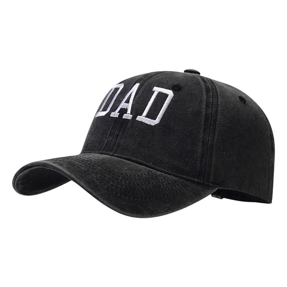 BODOAO Men Quick Dry Dad Hat Garment Washed Plain Baseball Caps One Size Fits Most Embroidered Unisex Lightweight Soft Crown Unstructured Cap for Casual Wear Vintage Washed Breathable Bk1