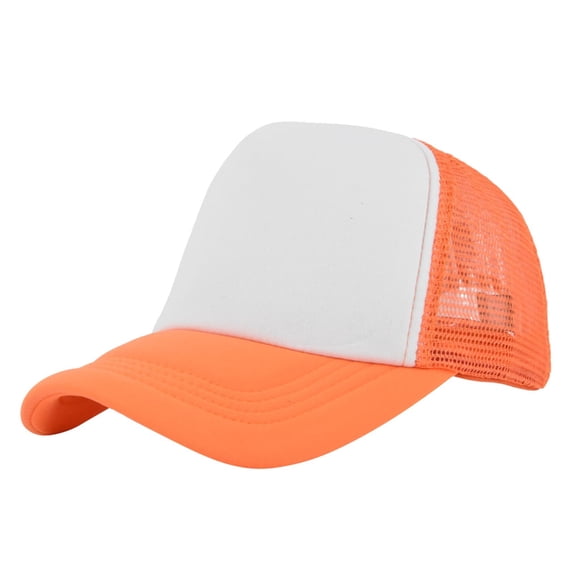 BODOAO Mens Trucker Hat Pigment Dyed Mesh Trucker Hat Breathable All Seasons Soft Ball Hat Vintage Tennis Hat Camo Hat Hat With Ponytail Hole for Women for Casual Wear Sun Hat Soft Brim