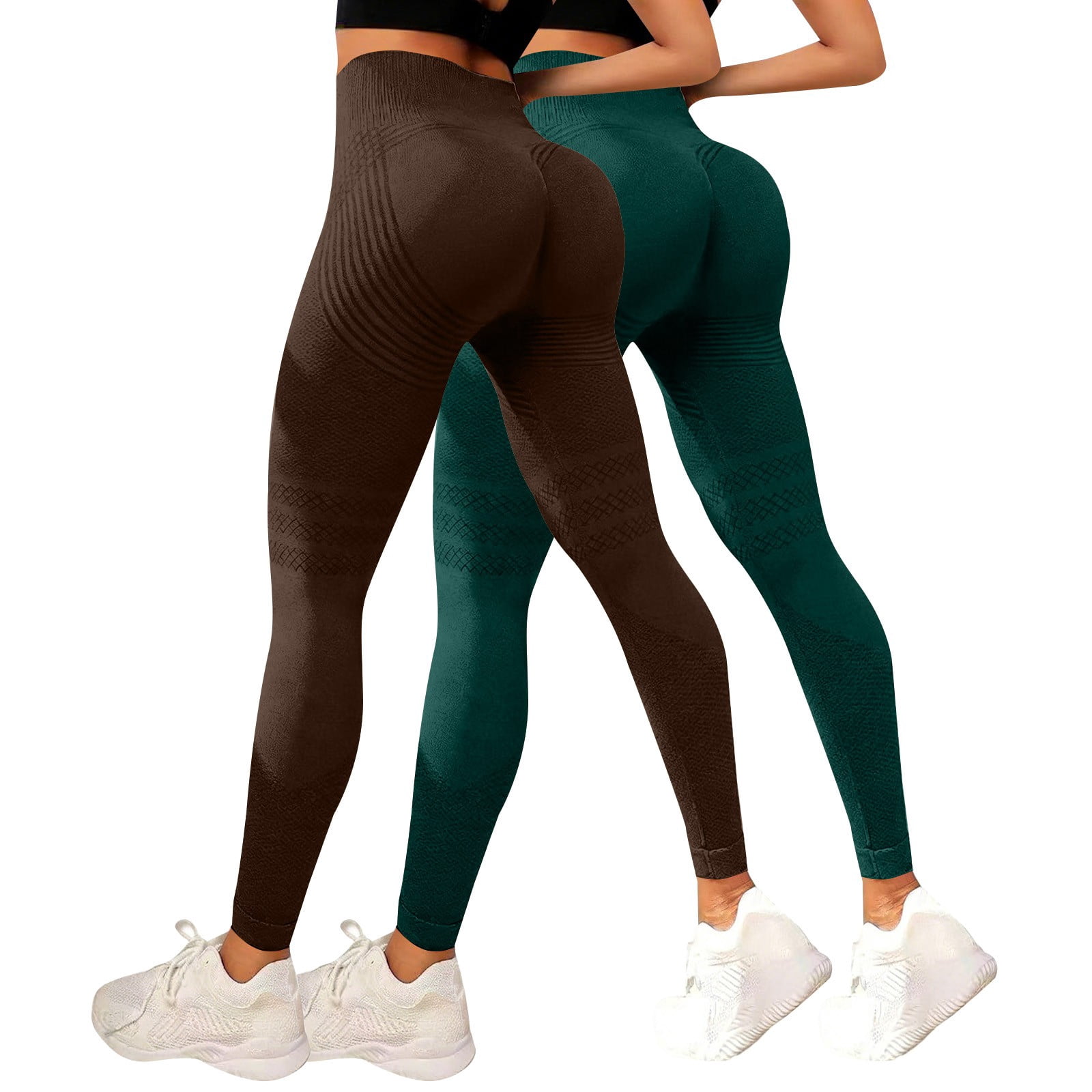 BODOAO Non See Through Gym Workout for Gym Booty Tights High Waist ...