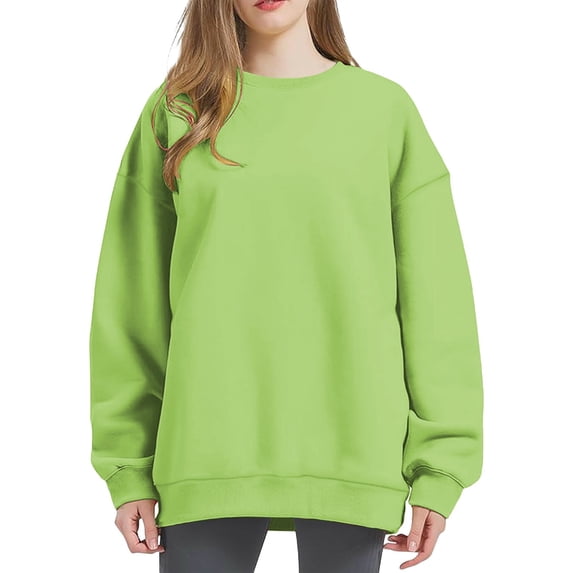 BODOAO Oversized Sweatshirt for Women,2025 Fall Casual Crewneck Pullover Sweatshirt Soft Comfy Long Sleeve Sweatshirt Loose Fit Cute Hoodies Y2K Tunic Tops Sweaters Comfy Fall Fashion Outfits JN L