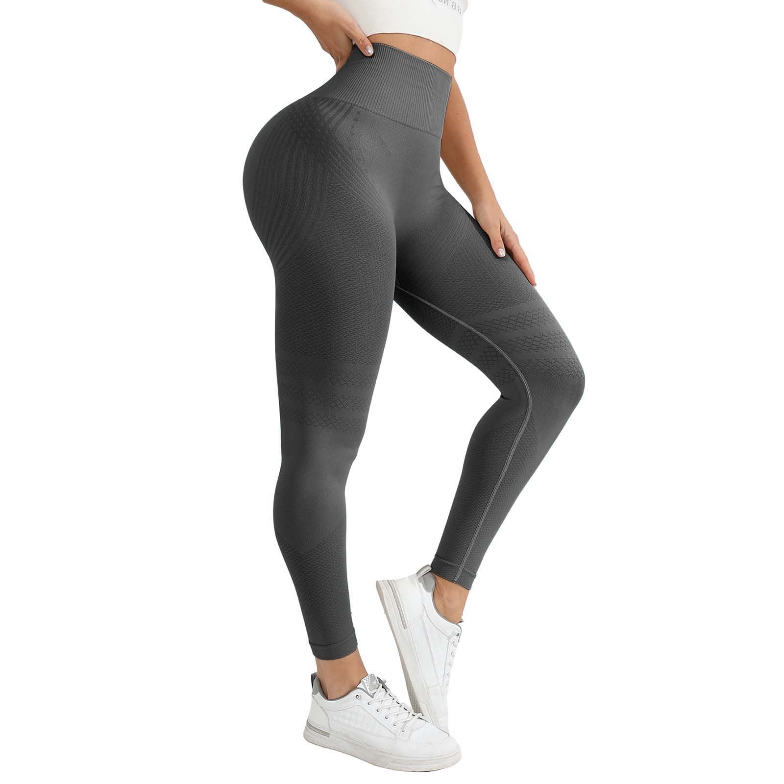 High Waist Yoga Pants With Pockets – Tummy Control Workout Leggings For Women, Thick & Stylish