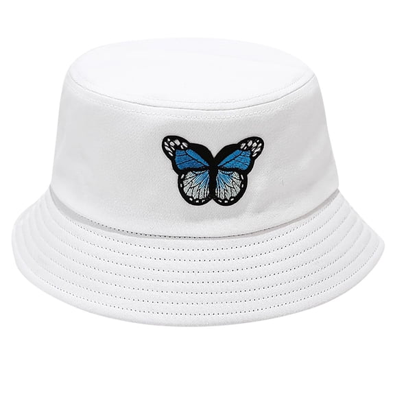 BODOAO Unisex Adult Washed Bucket Hat Foldable Upf 50+ Gardening Hat Unisex Bucket Hat Deep Crown Sun Protection Fun Outdoor Vacation Hat Bucket Hat Wide Brim Hat Vacation Hat Summer Beach Hat White