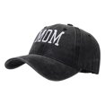 thumbnail image 1 of BODOAO Unisex Vintage Washed Unstructured Dad Hat Adjustable Hat Low Crown Breathable Low Profile Unisex Retro Baseball Cap Pigment Dyed Lightweight One Size Fits Most Portable Garment Washed Bk2, 1 of 5