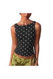 Boat Neck Tank Tops