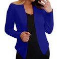 thumbnail image 1 of BODOAO Womens Casual Blazer Jacket Long Sleeve Open Front Work Office Blazer Lapel Button Jacket Women Cardigan Sweater Chunky Open Front Lady Jacket Coat Fall Outwear 2025 Trendy Outfits Bu2 3Xl, 1 of 6