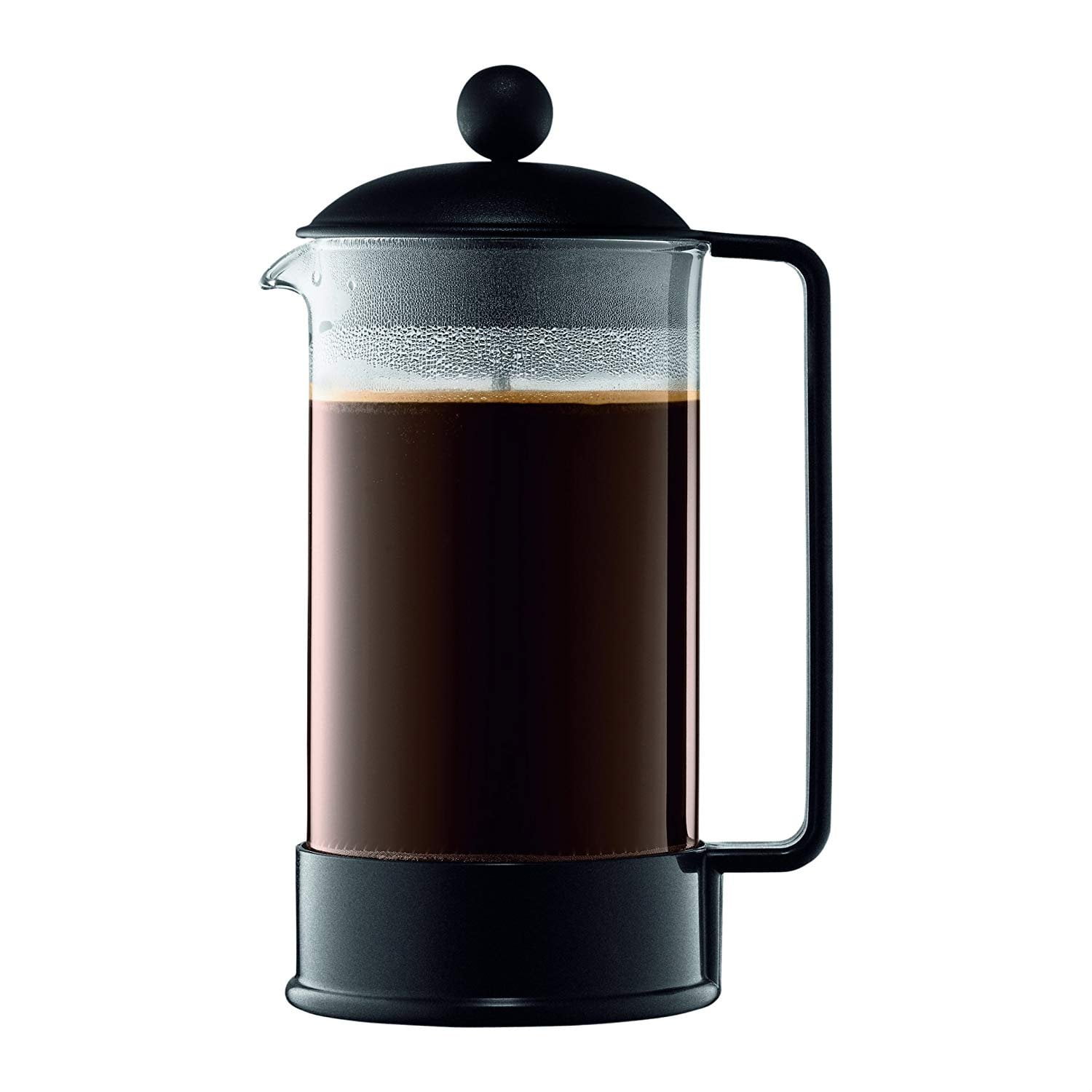 Bodum Brazil French Press Coffee Maker, 51 oz, Black