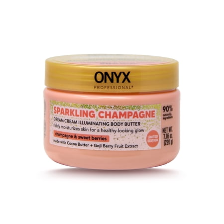 ONYX Professional Butter Bliss Illuminating Body Butter, Sparkling Champagne, 7.76 oz