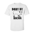 thumbnail image 1 of BODY BY BACON Adult Short Sleeve T-shirt, 1 of 4