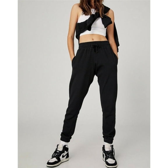 BODY BY COTTON ON Women's Lifestyle Gym Track Pants Black-Small. New with box/tags