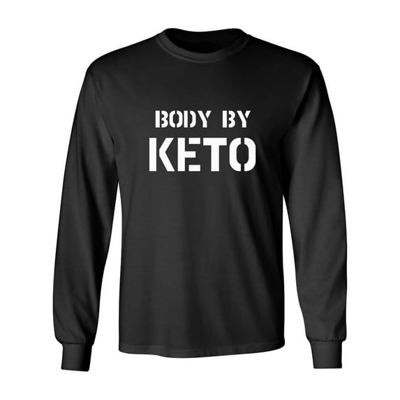 BODY BY KETO Adult Long Sleeve T-shirt