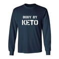 thumbnail image 1 of BODY BY KETO Adult Long Sleeve T-shirt, 1 of 3