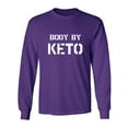 thumbnail image 1 of BODY BY KETO Adult Long Sleeve T-shirt, 1 of 3