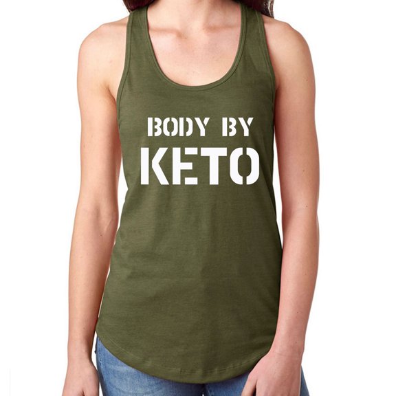 BODY BY KETO Racerback Tank