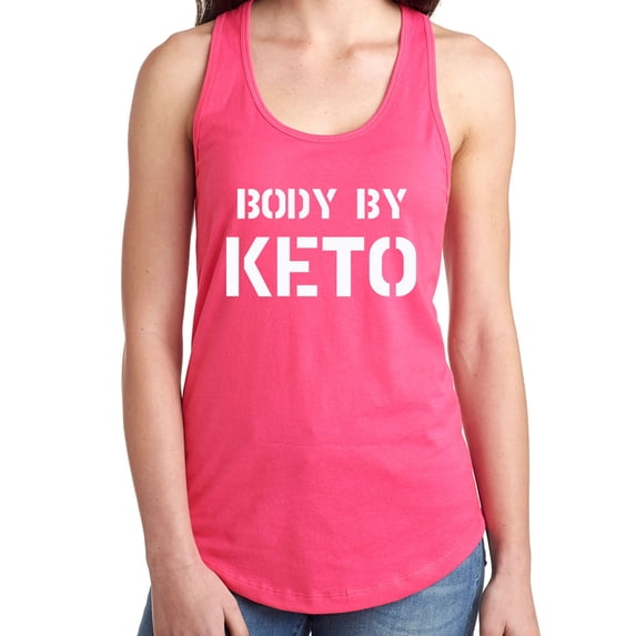 BODY BY KETO Racerback Tank