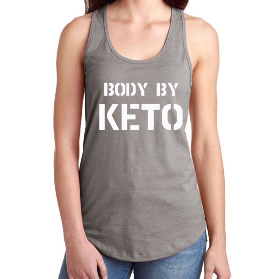 BODY BY KETO Racerback Tank