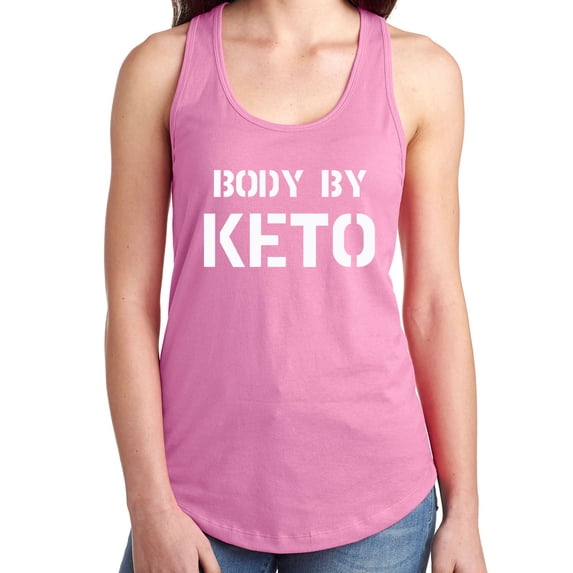 BODY BY KETO Racerback Tank