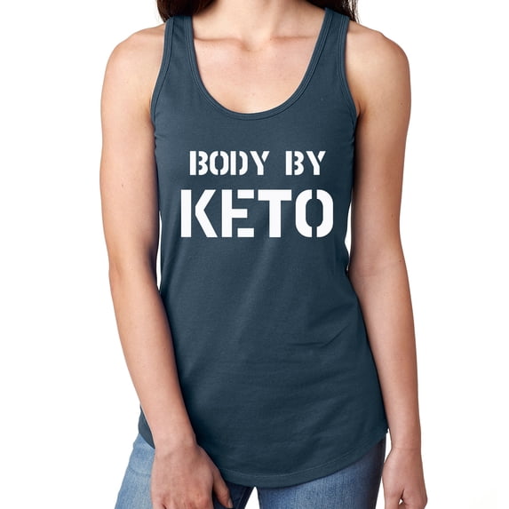 BODY BY KETO Racerback Tank