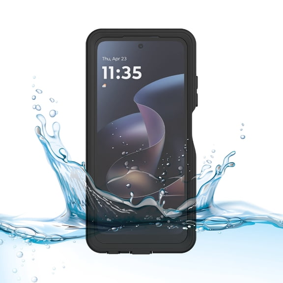 Body Glove Tidal Waterproof Phone Case for Motorola moto g POWER (2026, 2025) - Black