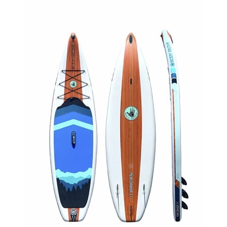 BODY GLOVE PERFORMER 11, Inflatable SUP Paddleboard, Stand Up Paddle Board