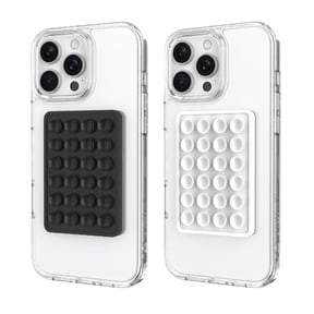 Karma by Body Glove Phone Suction Mount - 2 Pack - White, Black