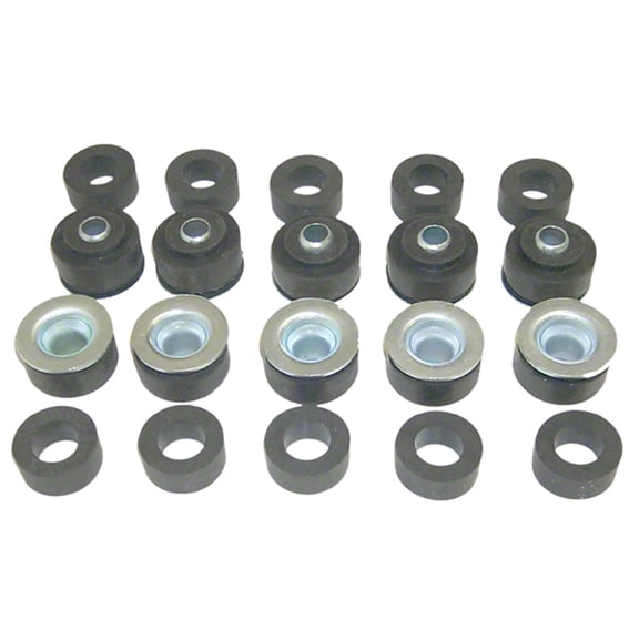 BODY MOUNT SET; 10 BUSHINGS; EXCEPT CONVERTIBLE/WAGON/EL              CAMINO/SS