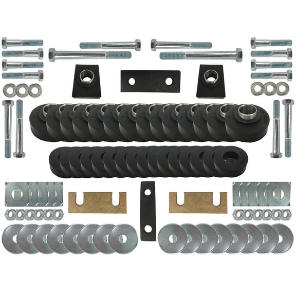 Auto Pro USA BM1025KIT 55-57 Bel Air Body Mount Bushing Hdwr. Kit
