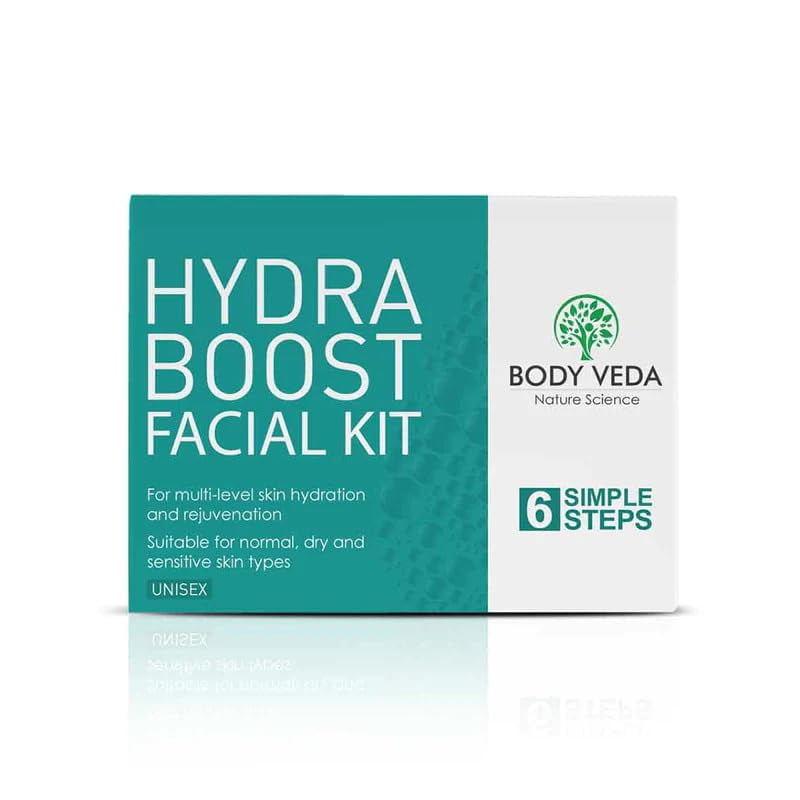 BODY VEDA Hydra Boost Facial Kit for Men Women AntiAgeing and Skin ...