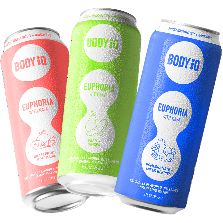 BODY iQ Euphoria Intelligent Sparkling Water - Walmart.com