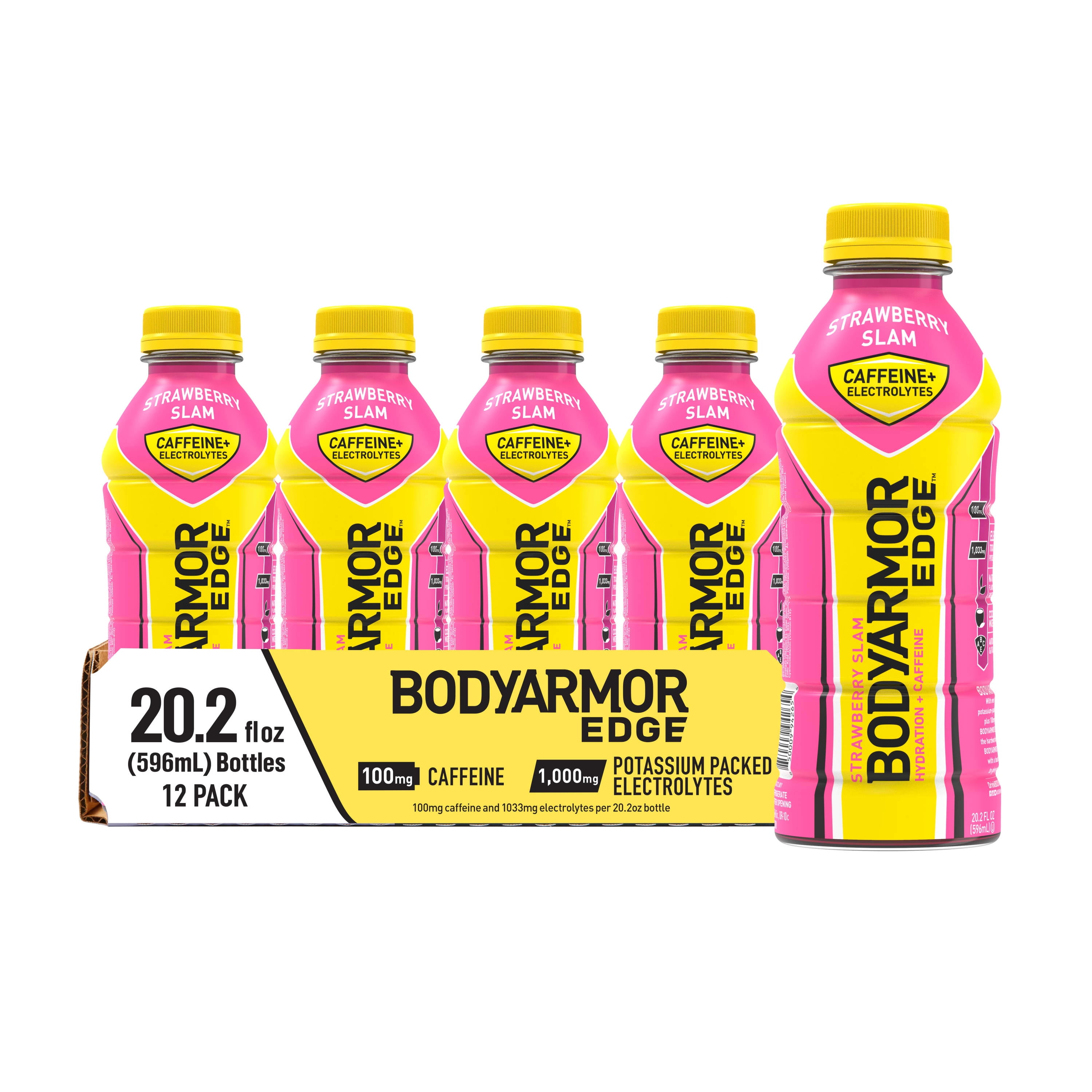 BODYARMOR EDGE Strawberry Slam 20.2oz 12ct