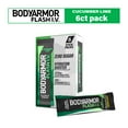 thumbnail image 1 of BODYARMOR Flash IV Electrolyte Packets, Cucumber Lime - Zero Sugar Drink Mix, Single Serve Packs, Coconut Water Powder, Hydration (6 Count), 1 of 5