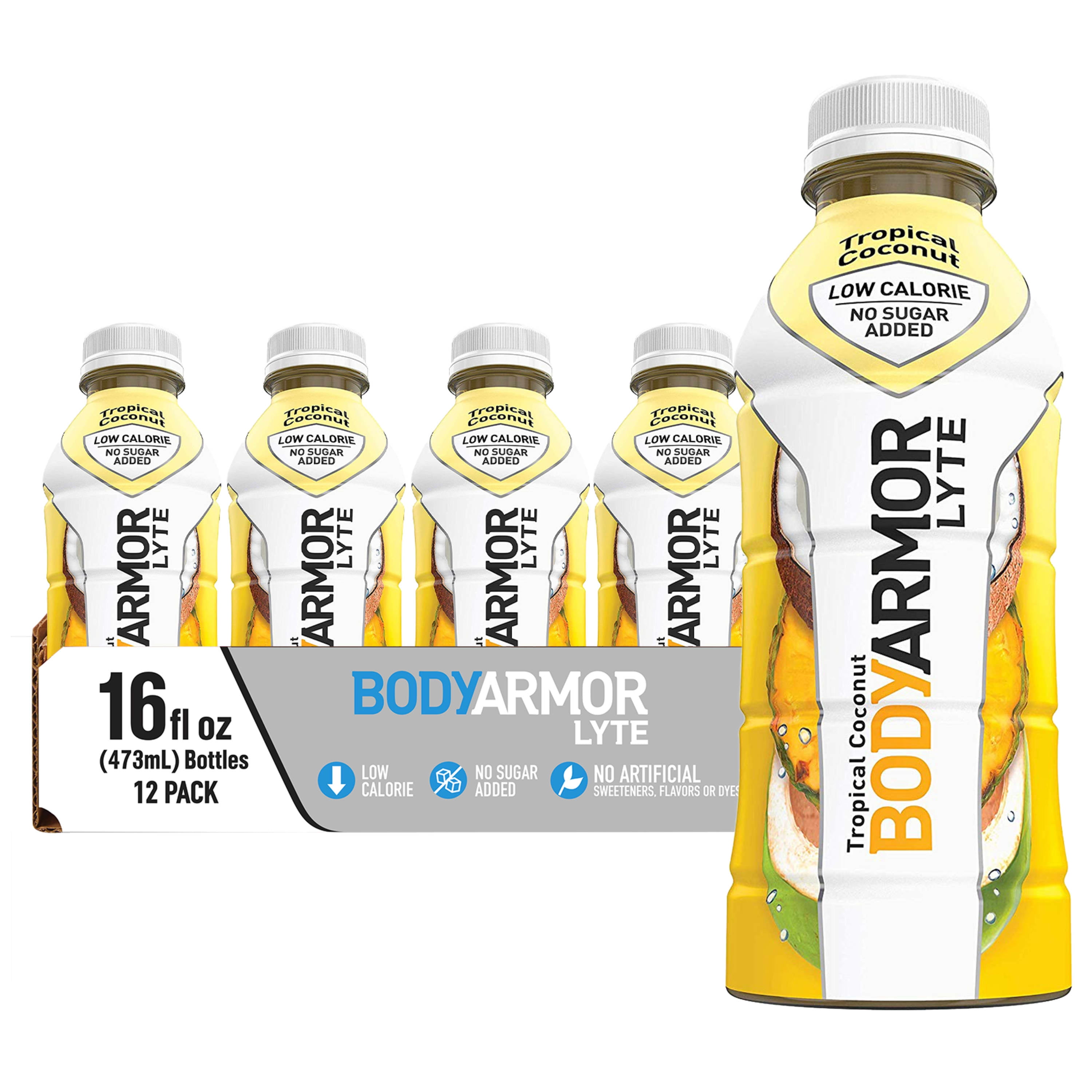 BODYARMOR LYTE Sports Drink Tropical Coconut 16oz, 12ct