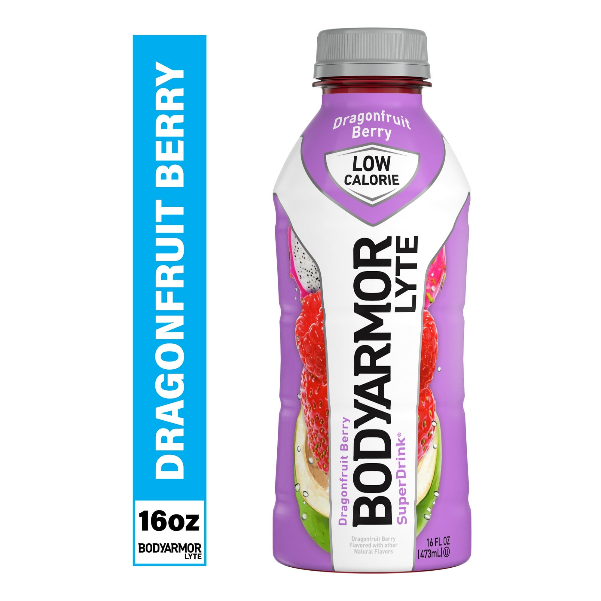 BODYARMOR Lyte Dragonfruit Berry Sports Drink, 16 fl oz Bottle(pack of 2)