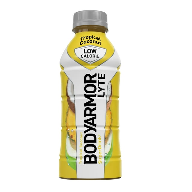 BODYARMOR Lyte Tropical Coconut Sports Drink, 16 fl oz Bottle