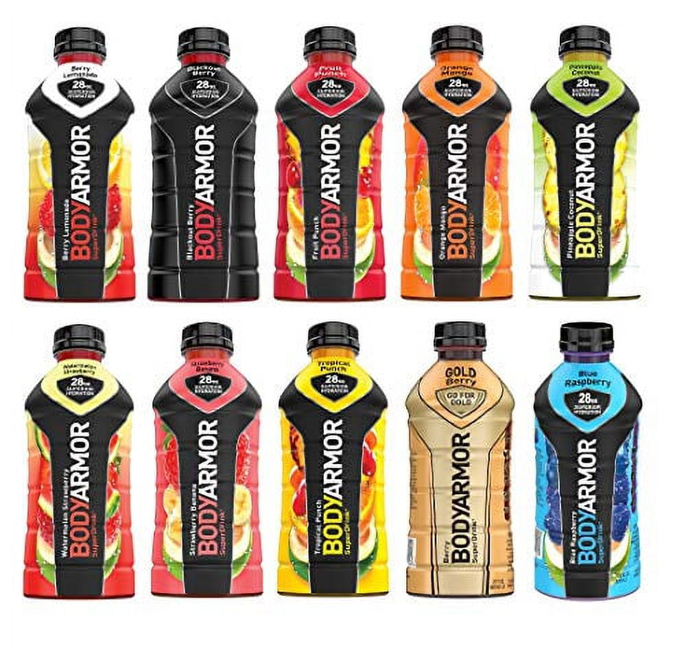 BODYARMOR Sports Beverage Drink, MultiFlavor Variety, Natural Flavor