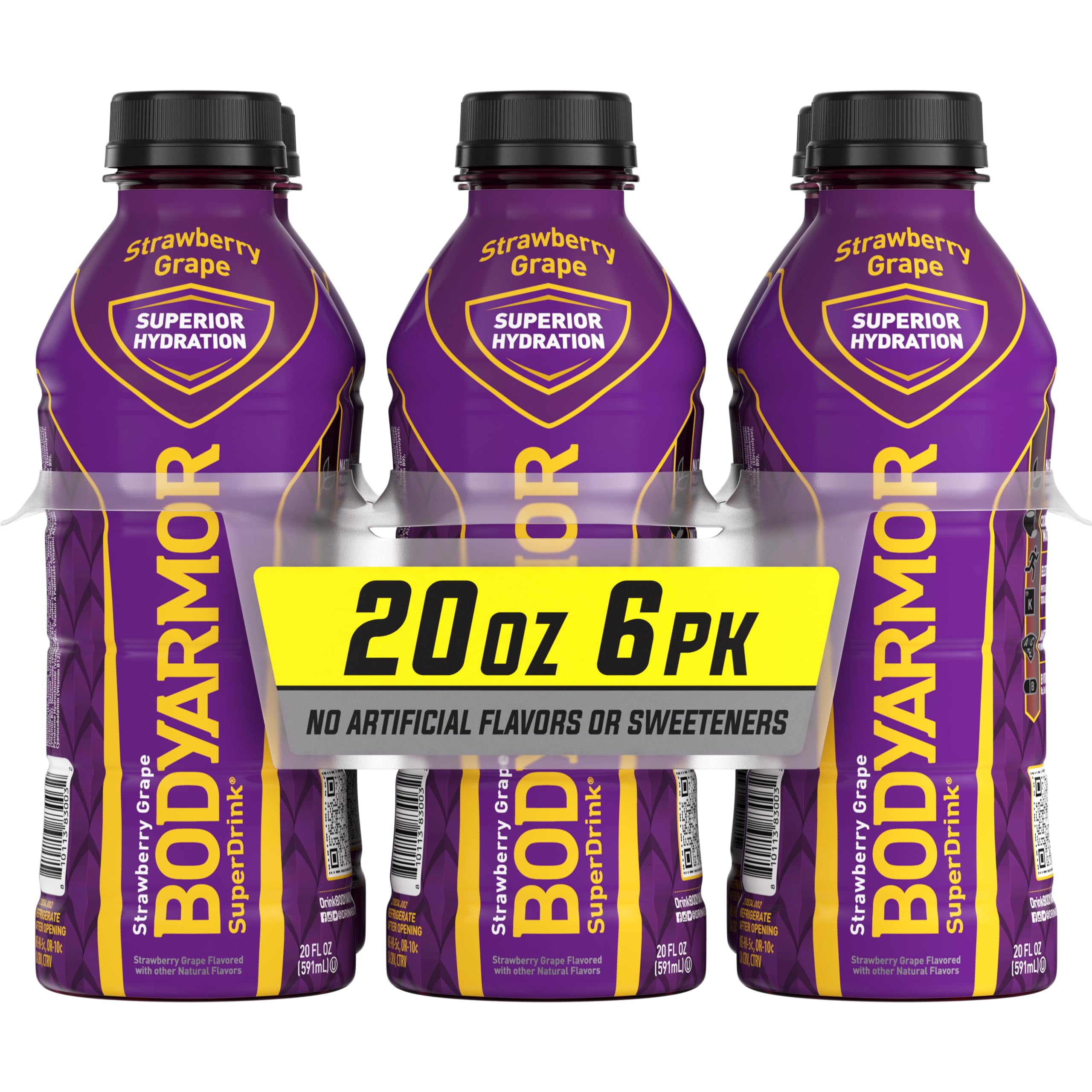 BODYARMOR Sports Drink Sports Beverage, Strawberry Grape, Coconut Water ...