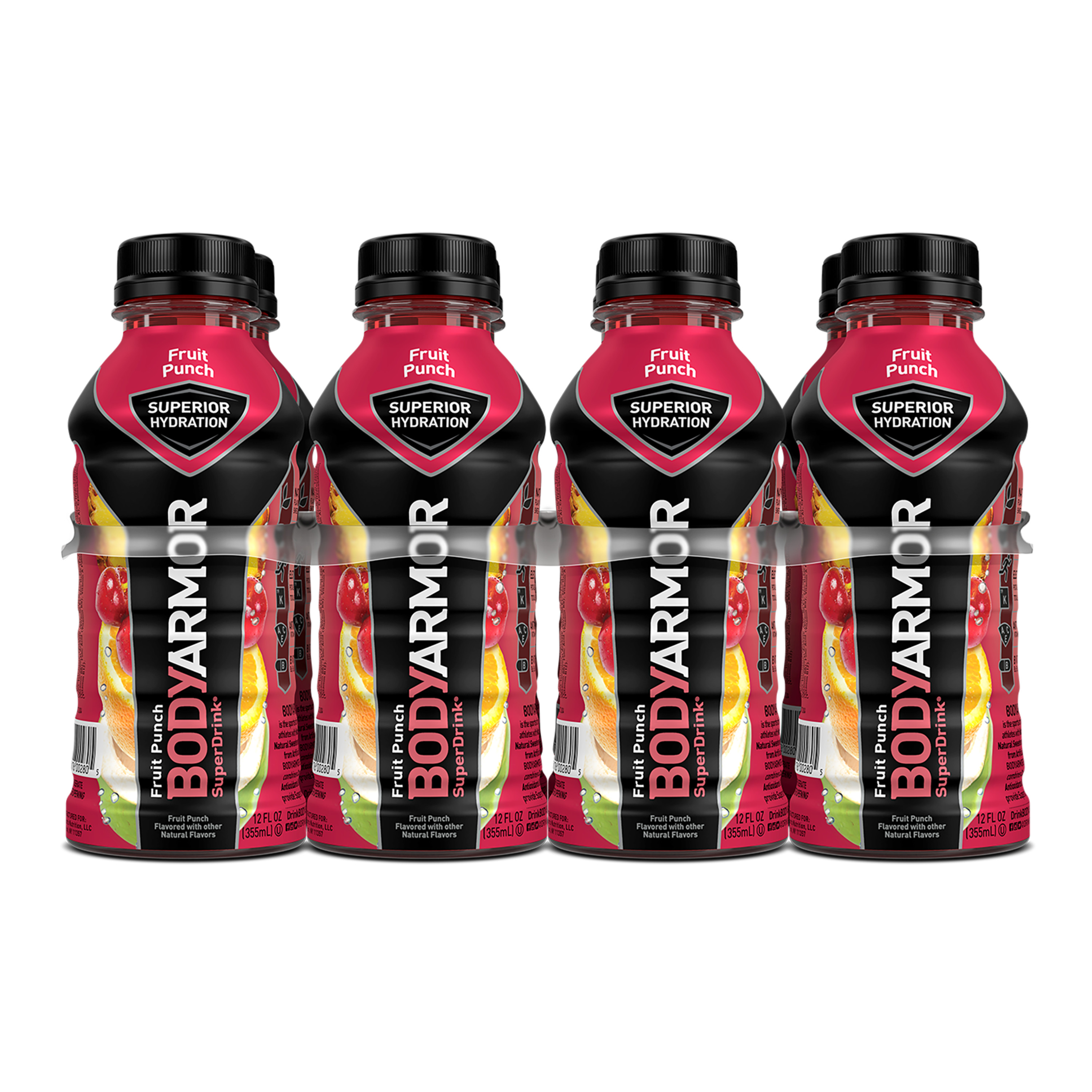 BODYARMOR Sports Drink,Tropical Punch, 16 Fl. Oz., 12 count