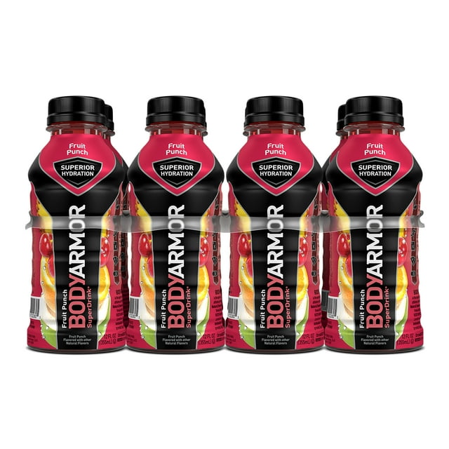 BODYARMOR Sports Drink, Fruit Punch, 12 Fl. Oz., 8 count