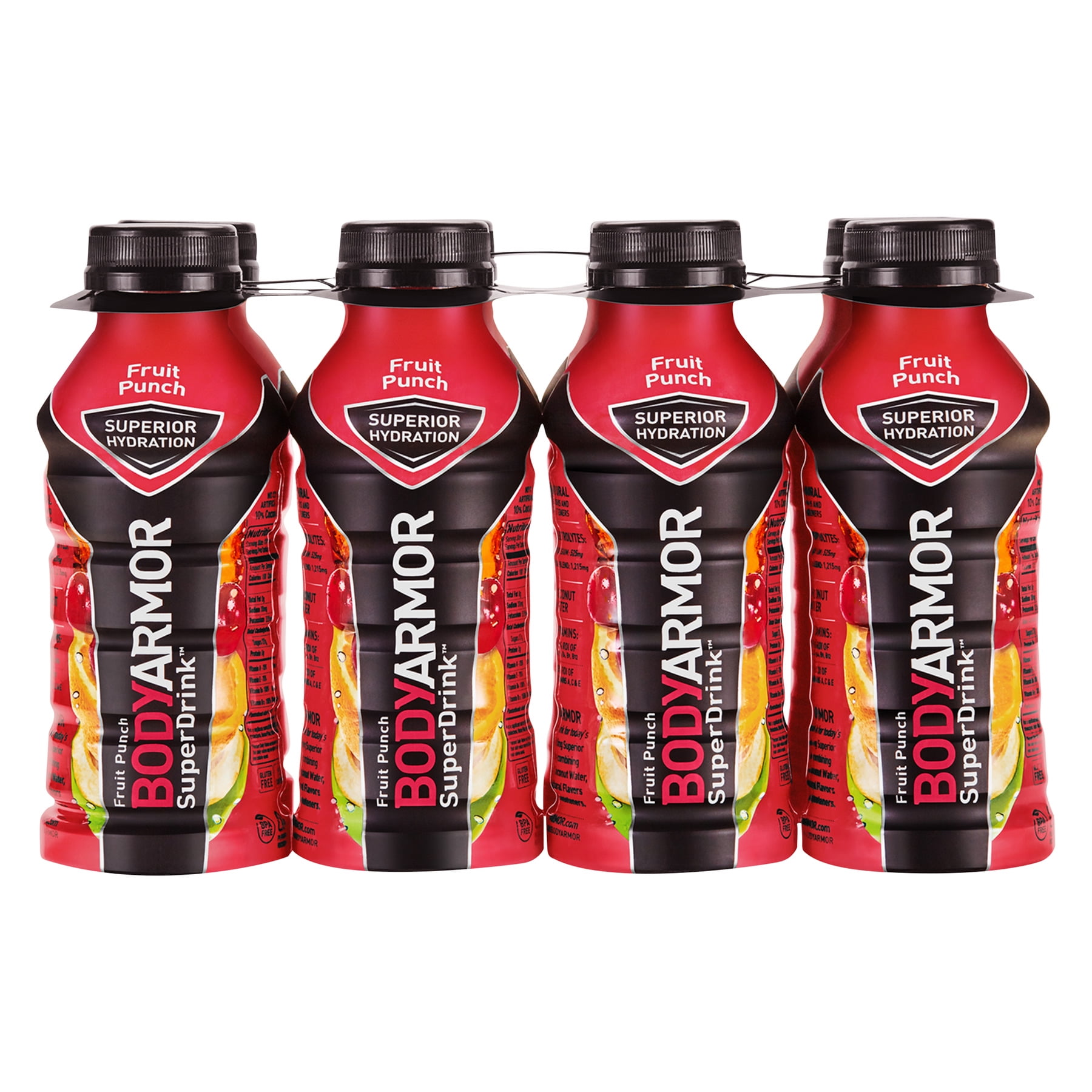 BODYARMOR Sports Drink, Fruit Punch, 12 fl oz, 8 count