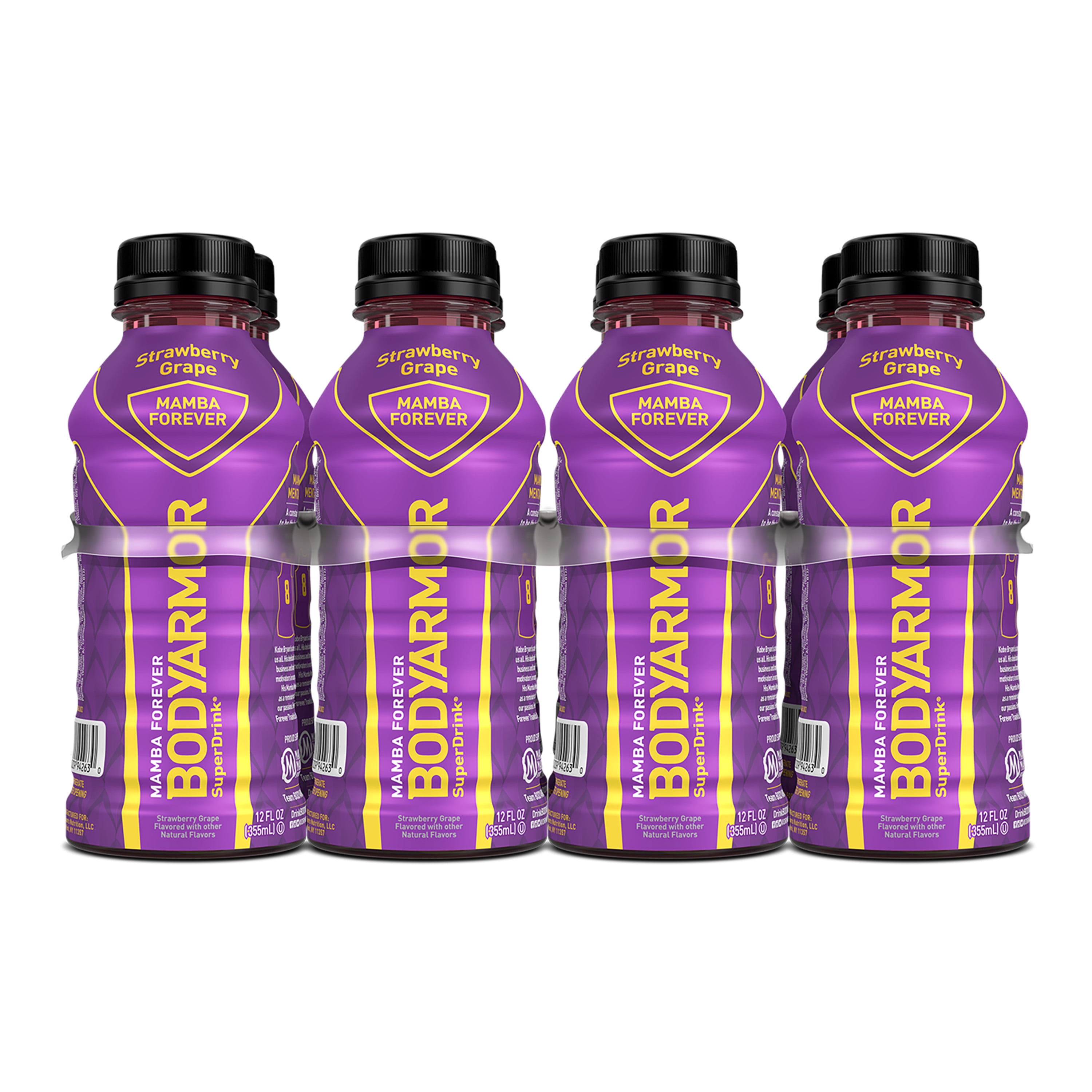 BODYARMOR Sports Drink Mamba Forever, 12 fl oz, 8 Pack