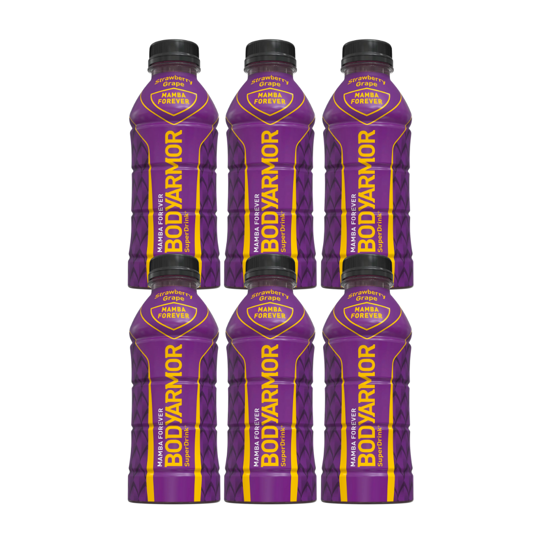 BODYARMOR Strawberry Grape Mamba Forever Sports Drink (16 oz., 6pack