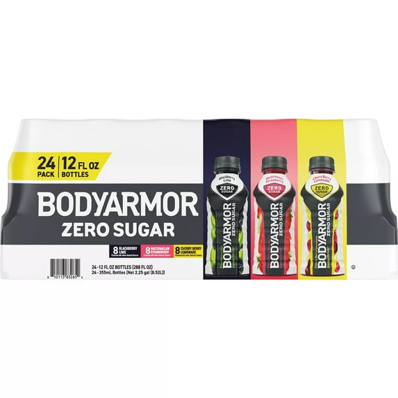 BODYARMOR Zero Sugar Sports Drink Variety Pack, 24 pk./12 fl. oz.