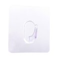 thumbnail image 1 of BODYJONES Clear Heavy Duty Removable Self Adhesive Wall Hooks, 10pcs, 3kg Load Capacity, 1 of 4