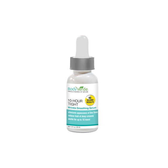 BODYVERDE Ten Hour Tight Wrinkle Reducing Serum, Anti-Aging & Skin Tightening Lotion, 1 fl oz