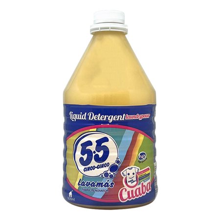 BOE 55 Liquid Detergent Laundrypower Cuaba 1820ml 61.5oz