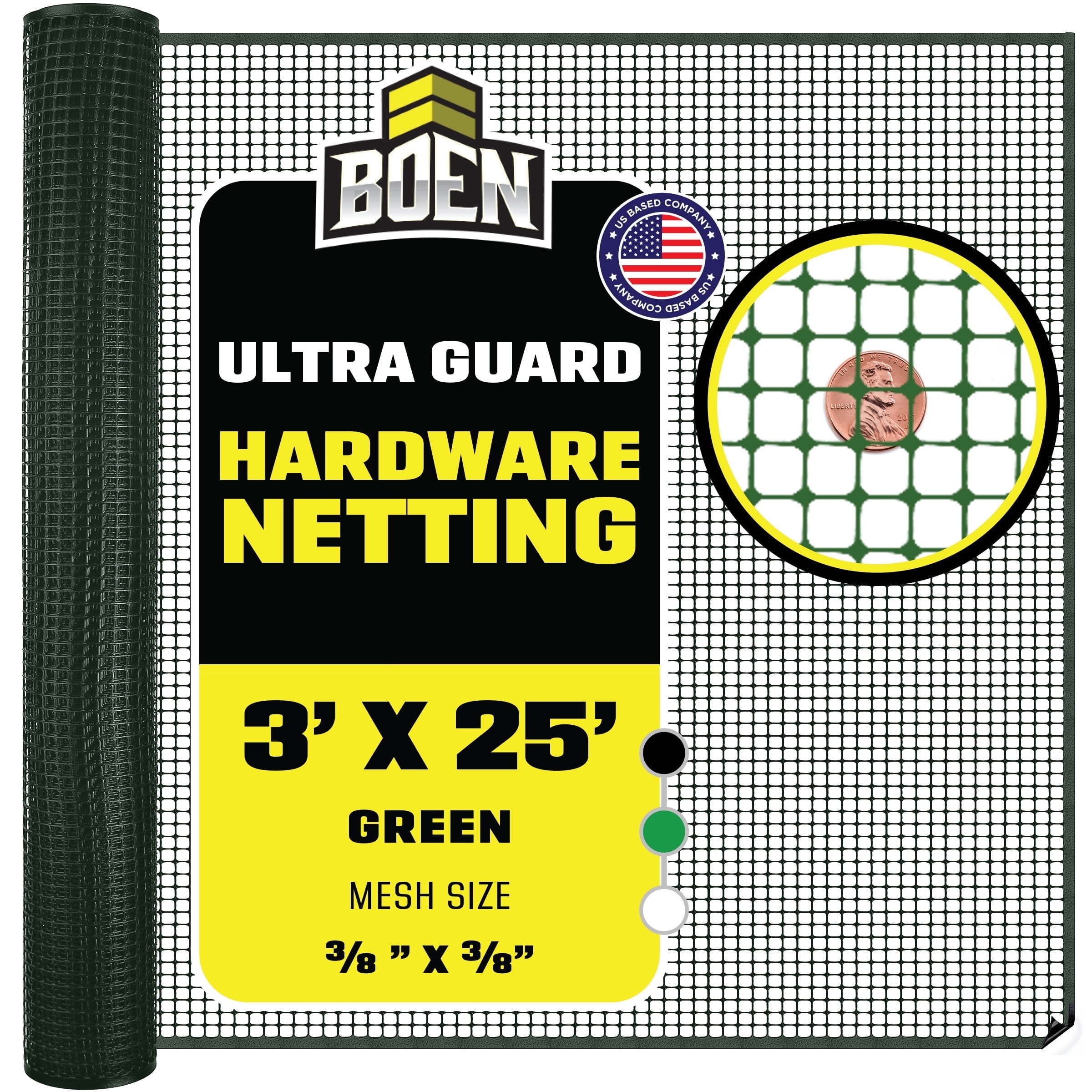 BOEN Plastic Mesh Hardware Netting, Tree Guard Barrier from Rabbits ...