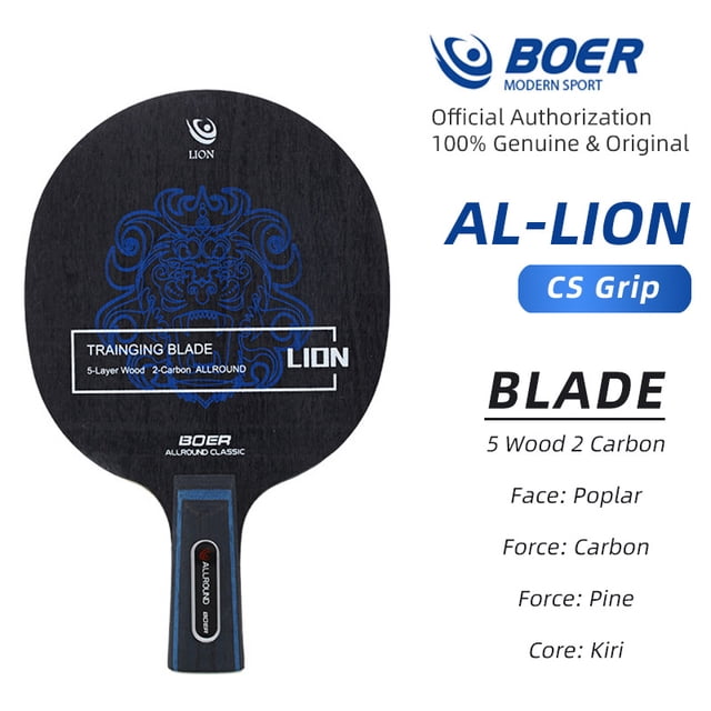 Set Ping Pong Lion - 2 Racchette, Palline E Rete Per Giocare In Casa O All'aperto